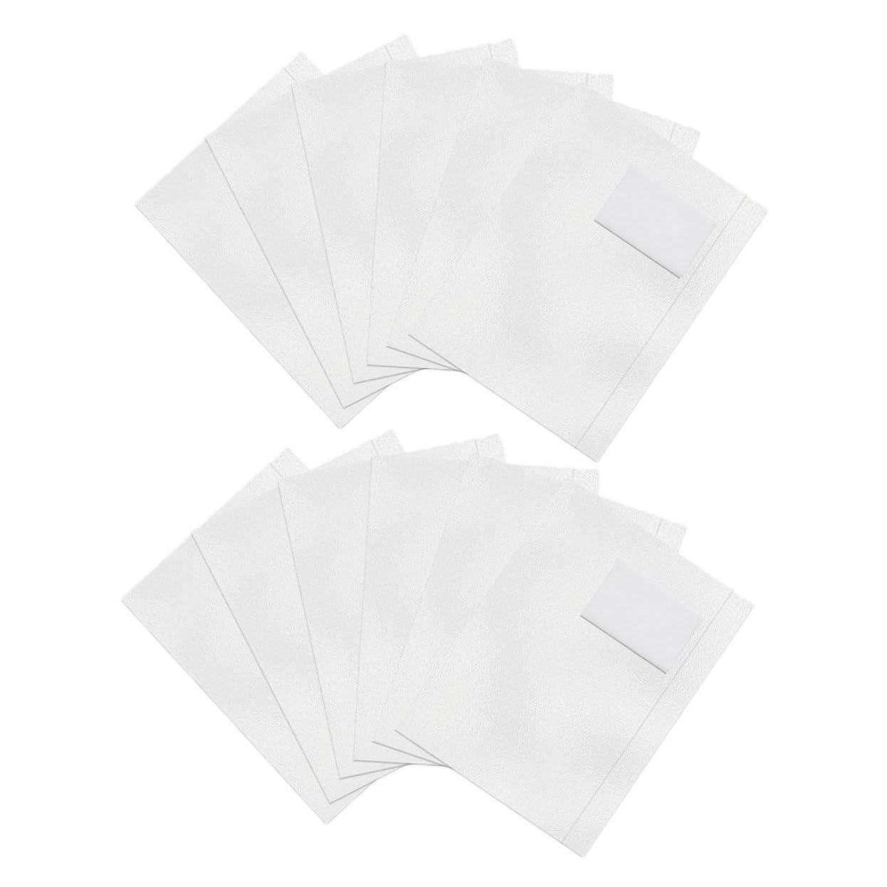 FOYTOKI Aluminum Foil with Cotton Pads Nail Gel Polish Remover Wraps Soak-off Removal for Nail Art Time-saving Manicure Supplies