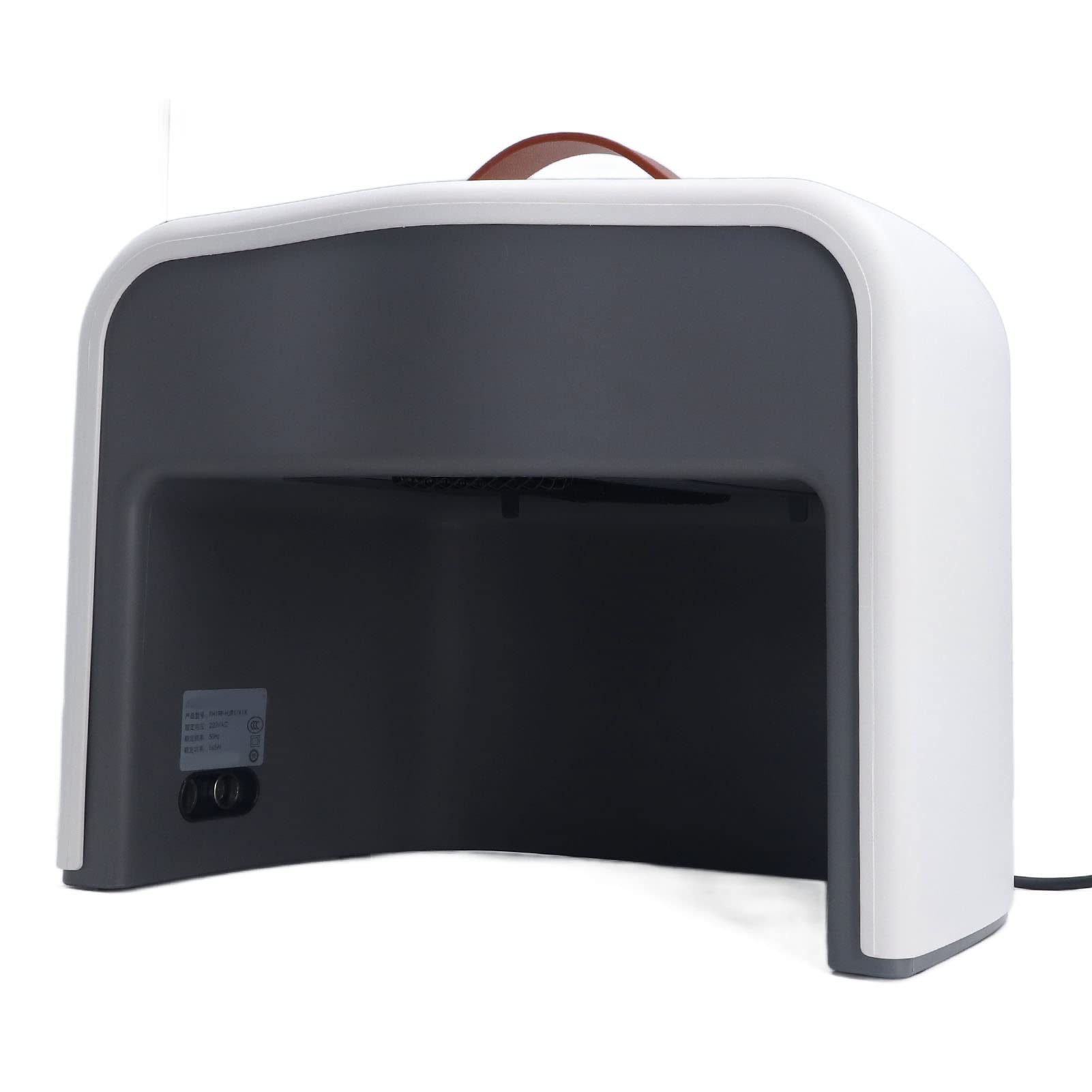 EMUKOEP Scaldapiedi Elettrico a Temperatura Costante Multifunzione 4 Ore di Spegnimento Automatico per Sala Studio