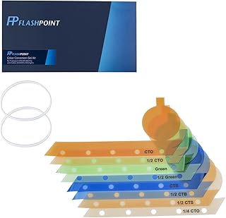 Flashpoint Color Correction Gel Kit XPLOR300 Pro and Godox AD300 Pro Monlights