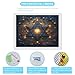 Aloewxxr Star of David Glow Diamond Art Painting Art Kits 5D DIY Diamond Art Painting Kits Home Wall Decor