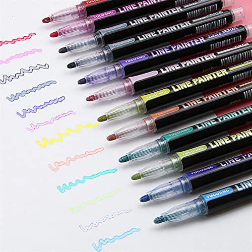 Boligrafos Doble Linea Fantasy Marca Queta