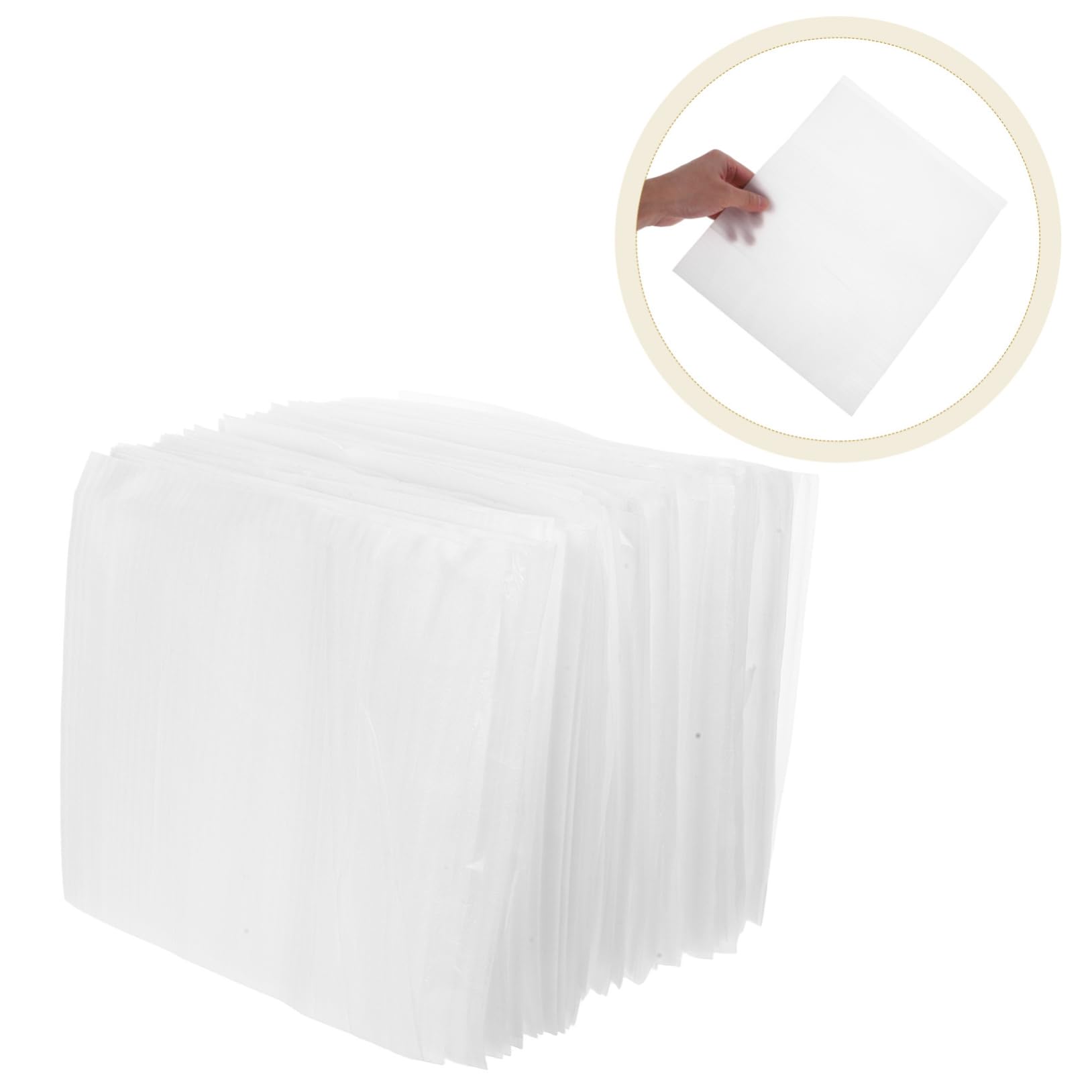 DOITOOL 300 Piezas Bolsas de Espuma Acolchadas para Embalaje de Platos y Vasos Material de Protección contra y Arañazos para Mudanzas y Envíos