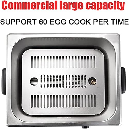 Durable Kitchen Electric Egg Cooker, Hot Spring Egg Cooker, Commercial Large Capacity Intelligent Automatic Half-Boiled Egg Soft-Boiled Egg Machine