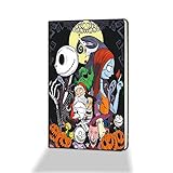 JOHSBYD Jack and Sally Gifts Leather Notebook (jack sally 2)