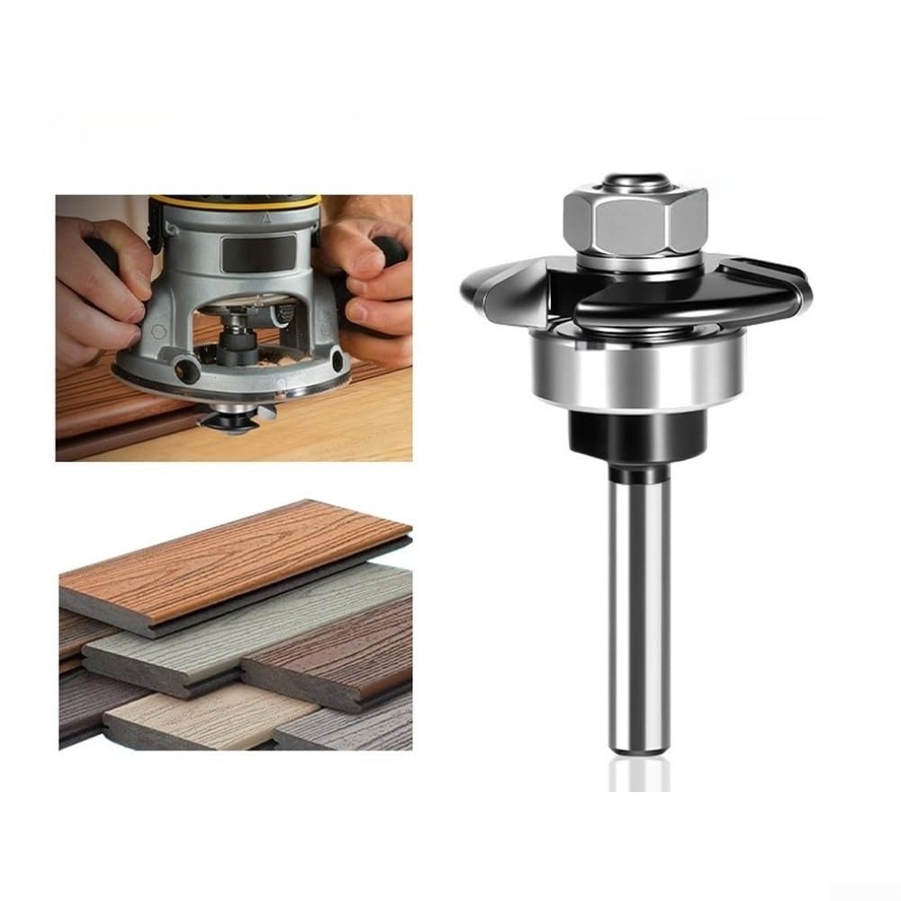 Fresa Router CNC Corte para suave sin Astillas 8mm Fresa Router(8 Handles)