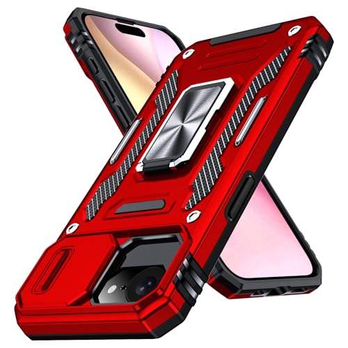 iPhone 16e �p �P�[�X �����O�t�� �X���C�h���J�����v���e�N�^�[ �Ռ��z�� PC�f�� �X�^���h�@�\ �ԍڃz���_�[�Ή� MIL�K�i�F�� ����~�߁E�C�菝�h�~ ���������O 16e iPhone 16e �p �J�o�[ �ϏՌ� ���u���Ή� �l�C �� C92