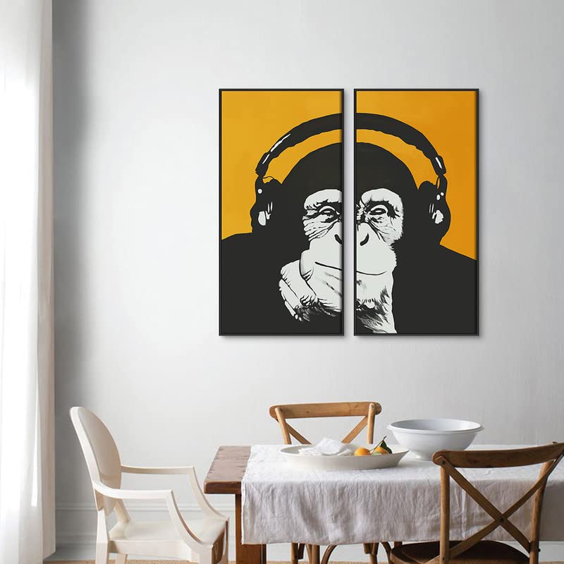 バンクシー ゴリラアート B2パネルアルミフレーム バンクシー ゴリラアート B2パネルアルミフレーム - メルカリ