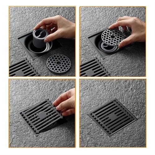 Drain de sol en acier inoxydable anti-odeur pour machine à laver - 6
