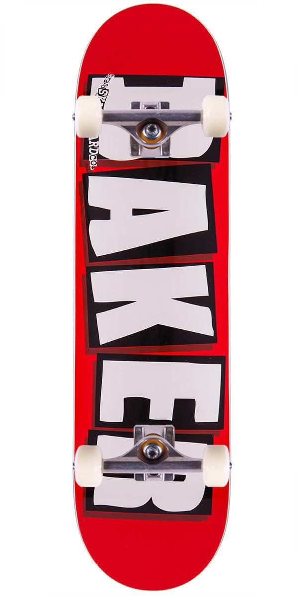 Baker Brand Logo Skateboard Complete - White - 8 25