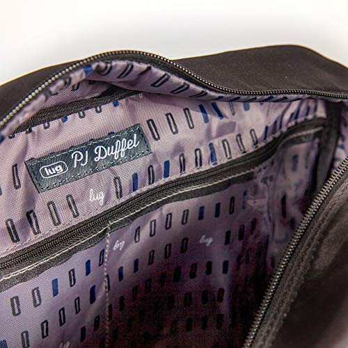 Lug Women's Puddle Jumper Duffel Bag, Brushed Black, One Size