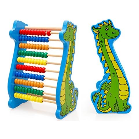 Lewo Abacus Wooden Counting Frame Educational Toys Toddler Toys for Toddler Kids Cover