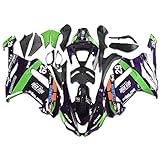 NF Purple Green Fairing Fit for Kawasaki Ninja 2007 2008 ZX6R 636 ZX-6R Injection Molded ABS Plastics New Bodywork Bodyframe 07 08 N63