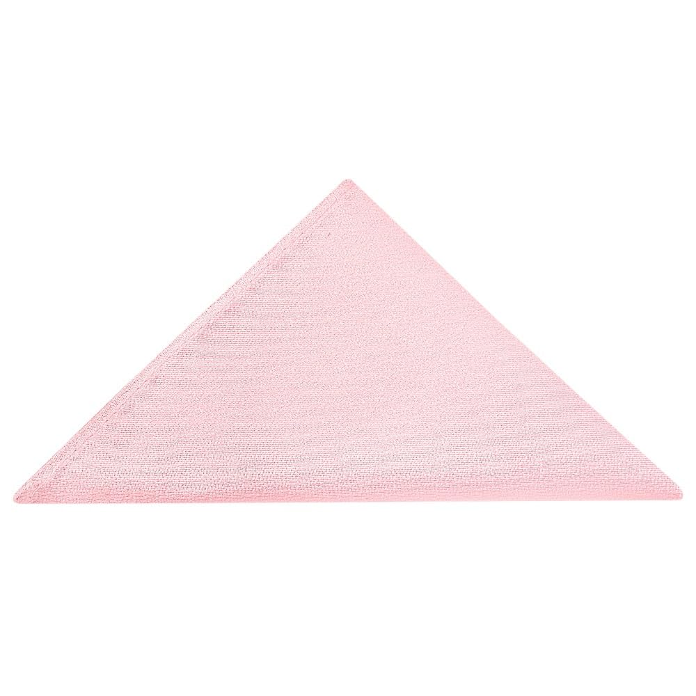 TIES R US Plain Blush Pink Silk Pocket Square
