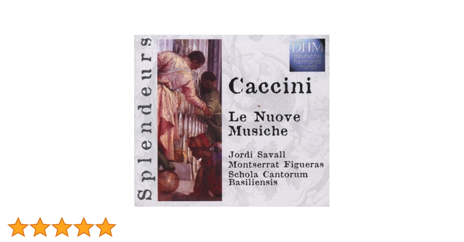 アート・デザイン・音楽 Giulio Caccini Le nuove musiche