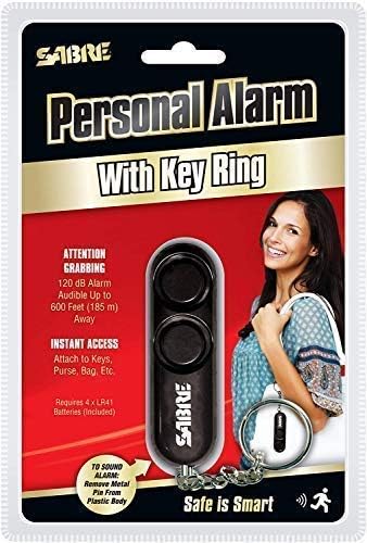 Miniatura 3 de Sabre Spray de pimienta compacto de máxima resistencia con estuche de llave negra, ahora con 5 veces más spray