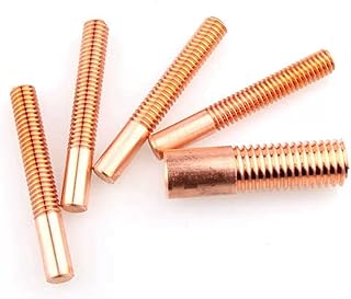 1pcs M18Ã—2.5mm Red Copper Thread Electrode EDM Machine Accessories Discharge red Copper Screw Electrode