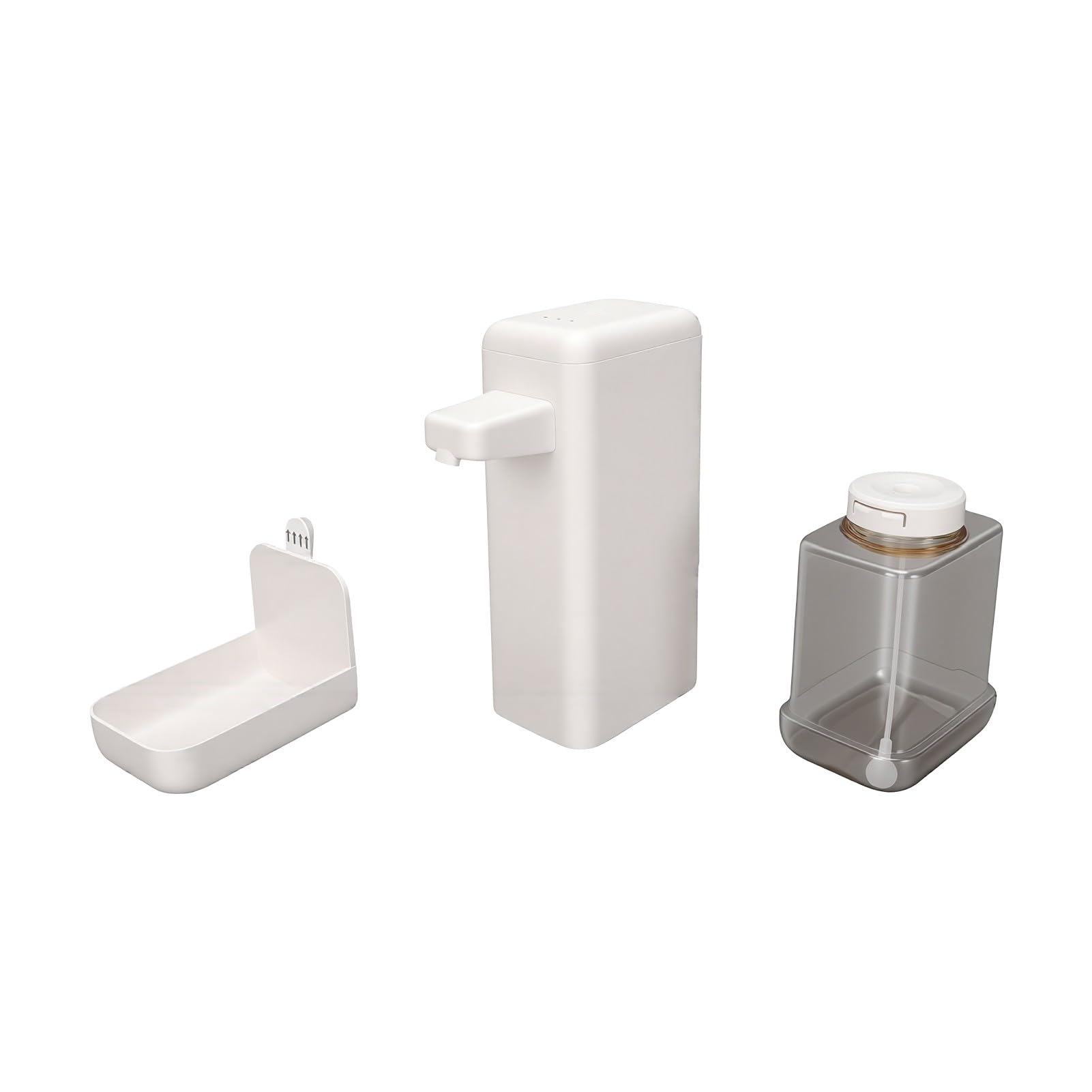 Zerodis Dispensador Automático de Jabón para Manos, Material ABS de 400