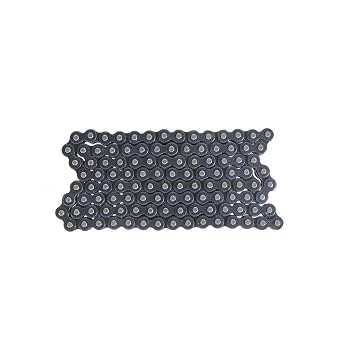 112-Link Reinforced Racing Chain 219H Compatible with TKM Rotax Karting Go Kart G Max Easy to Install Motorcycle Chain Compatible with Racing Karts