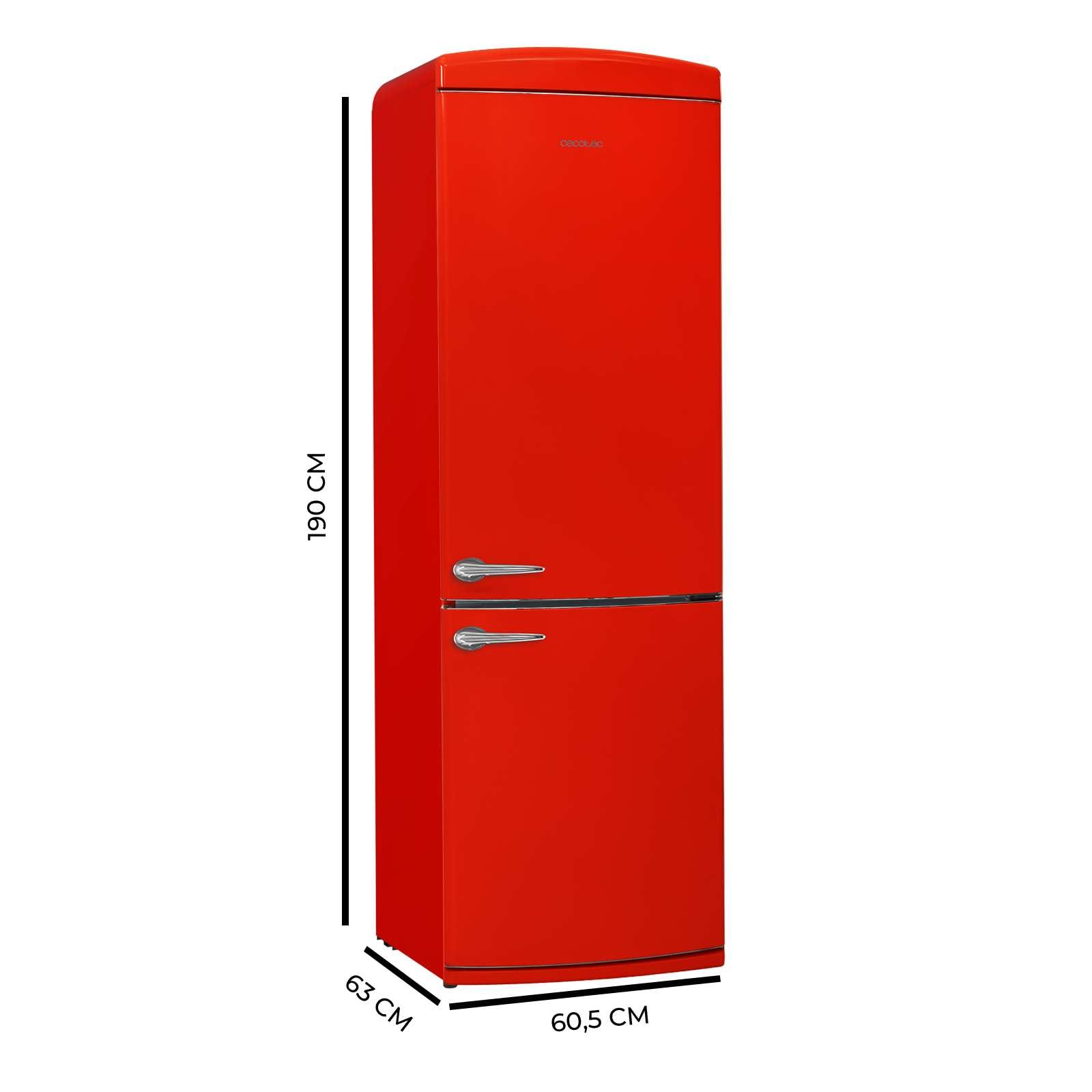 Cecotec Bolero CoolMarket Combi Red 294L - Dettaglio