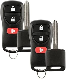 Replacement Key Fob Car Remote and Uncut Transponder Key Compatible with KBRASTU15, CWTWB1U733, ID 46, NI04T (2 Pack)