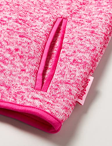 Playshoes Fleece Weste Unisex Kinder Outdoor-Oberteil, pink Strickfleece, 140
