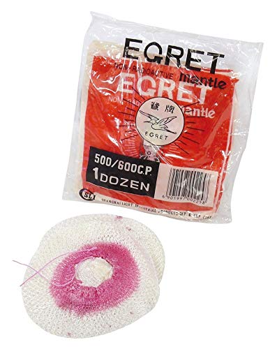 Sintron vervangende kous voor petroleum sterke lichtlamp, glas, zwart