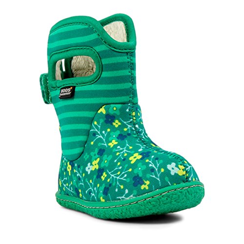 Bogs Baby Flower Stripe Boot (Toddler)