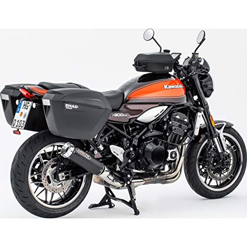 SHAD D0B23100 Valise SH23 noir brut, lot de 2