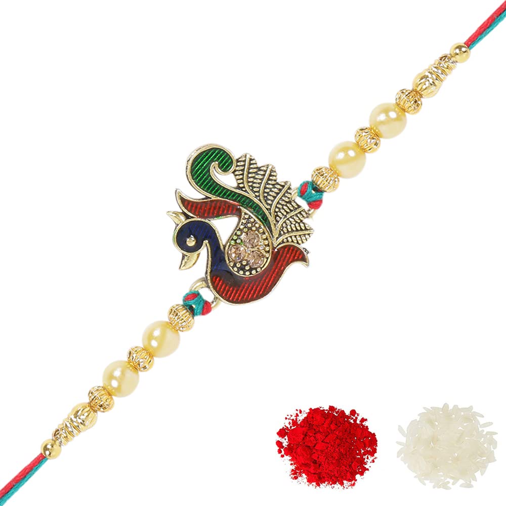 See full amazon price history chart for Riddhika Ventures Stunning Gold Plated Designer Peacock and Auspicious kalash Rakhi with Roli Chawal and Greeting Card (P7) Riddhika Ventures Stunning Gold Plated Designer Peacock and Auspicious kalash Rakhi with Roli Chawal and Greeting Card (P7) (B08BLV5BFM) Amazon Price History, Amazon Price Tracker