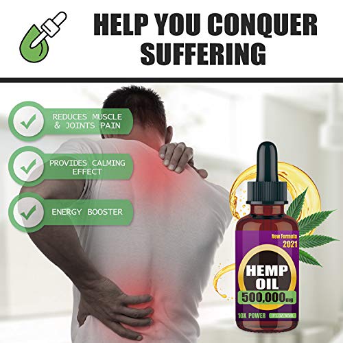 500,000mg 3 Pack Hemp Oil - Image 4