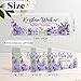 Ship Next Day-Custom Name Plate for Desk, Desk Name Plate Personalized, Acrylic Office Desk Accessories, Appreciation Gifts for Coworkers EmployeeTeachers Boss Women Men (Purple Flowers)