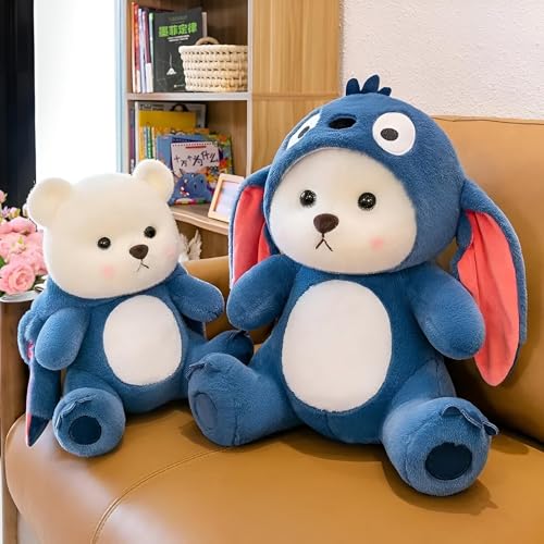 Bateu Cute Teddy Stuffed Animals Plush Toys | Soft Toys for Kids Girls Teddy Bears Plush Toys for Children and Adults (Navy) 45cm