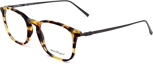 SALVATORE FERRAGAMO Gafas graduadas rectangulares SF2846 281 Vintage TortoiseGunmetal 2.087 in 2846, Carey