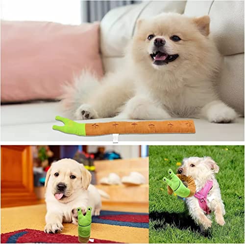 Norhogo Interaktive Hundespielzeug, Hundespielzeug Intelligenz, Schnecke Intelligenzspielzeug Hunde Spielzeug Snoop Hundespielzeug Füllung Welpenspielzeug für Puzzle Foraging Instinkt Training