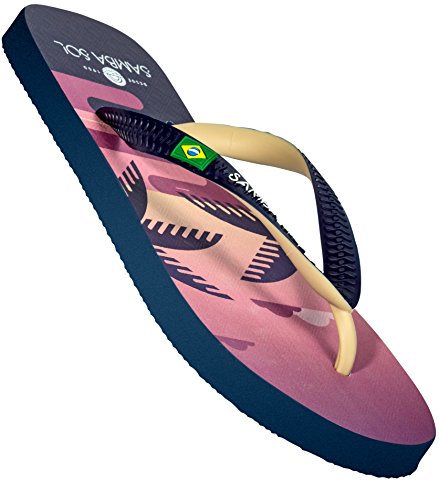 Samba Sol Men's Beach Collection Flip Flops - Copacabana2