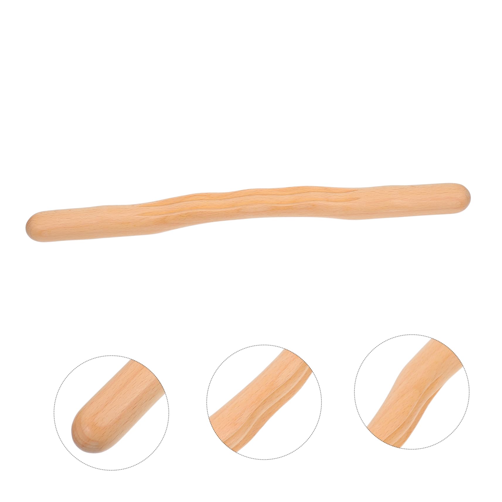 Healeved 4piezas Masajeador De Pies De Madera Con Herramienta De Masaje Manual y Varillas De Masaje Para y Relajación Diaria