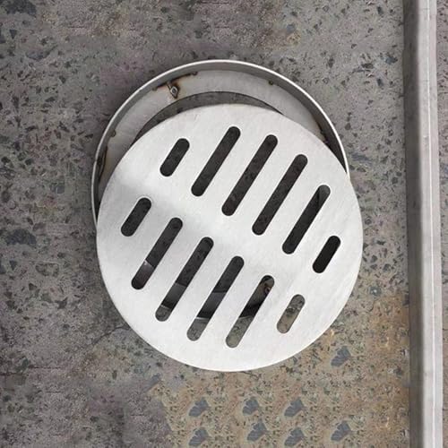 Corrosion-Resistant Stainless Steel Drain Grate for Outdoor Concrete Floors - Durable, Heavy-Duty Design for Optimal Drainage and Longevity