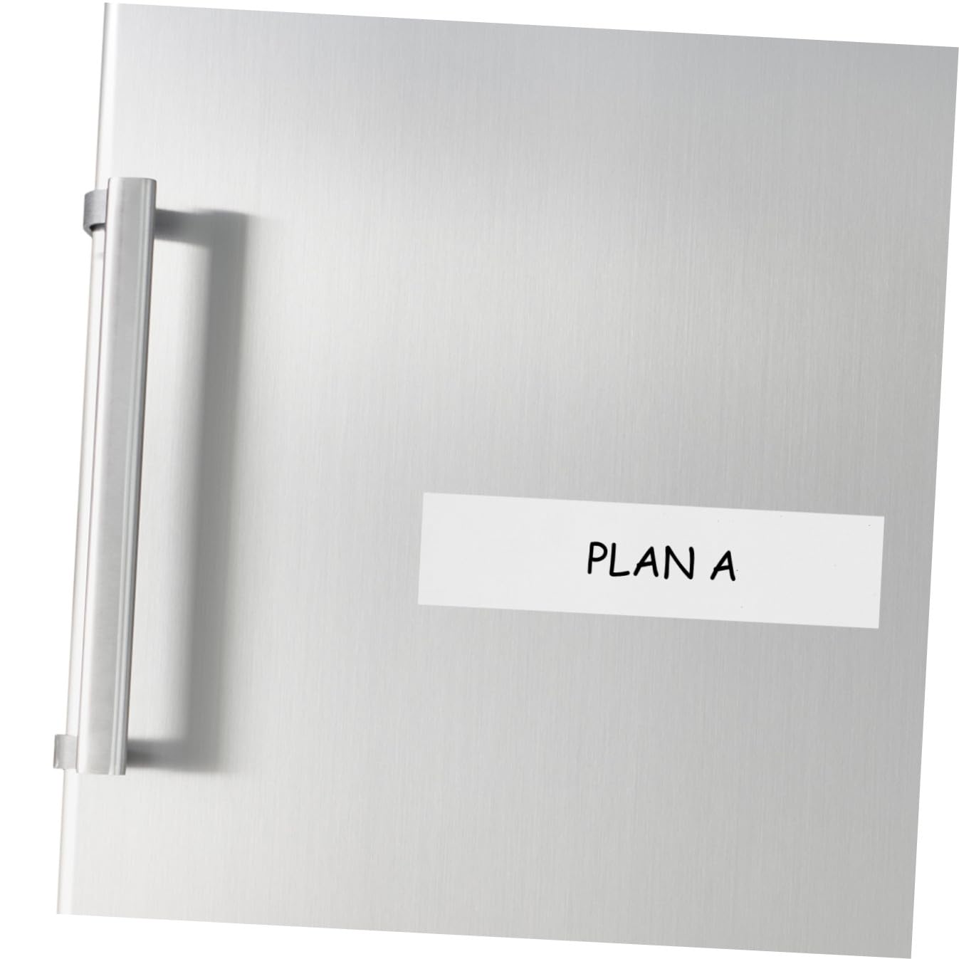 Uonlytech Etichette Magnetiche Cancellabili Adesivi Magnetici Vuoti Vuoto Etichetta Magnetica Cancellabile a Secco Etichette Postali Etichetta Del Cibo Gomma Morbida Magnetica Bianca