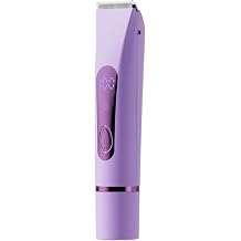 Body Hair Trimmer Women's Bikini Trimmer, Beard Eyebrow Shaver, Intimate Body Trimmer, Body Trimmer for Ears, Beard, Intimate Areas, Legs, FaceColorPurple