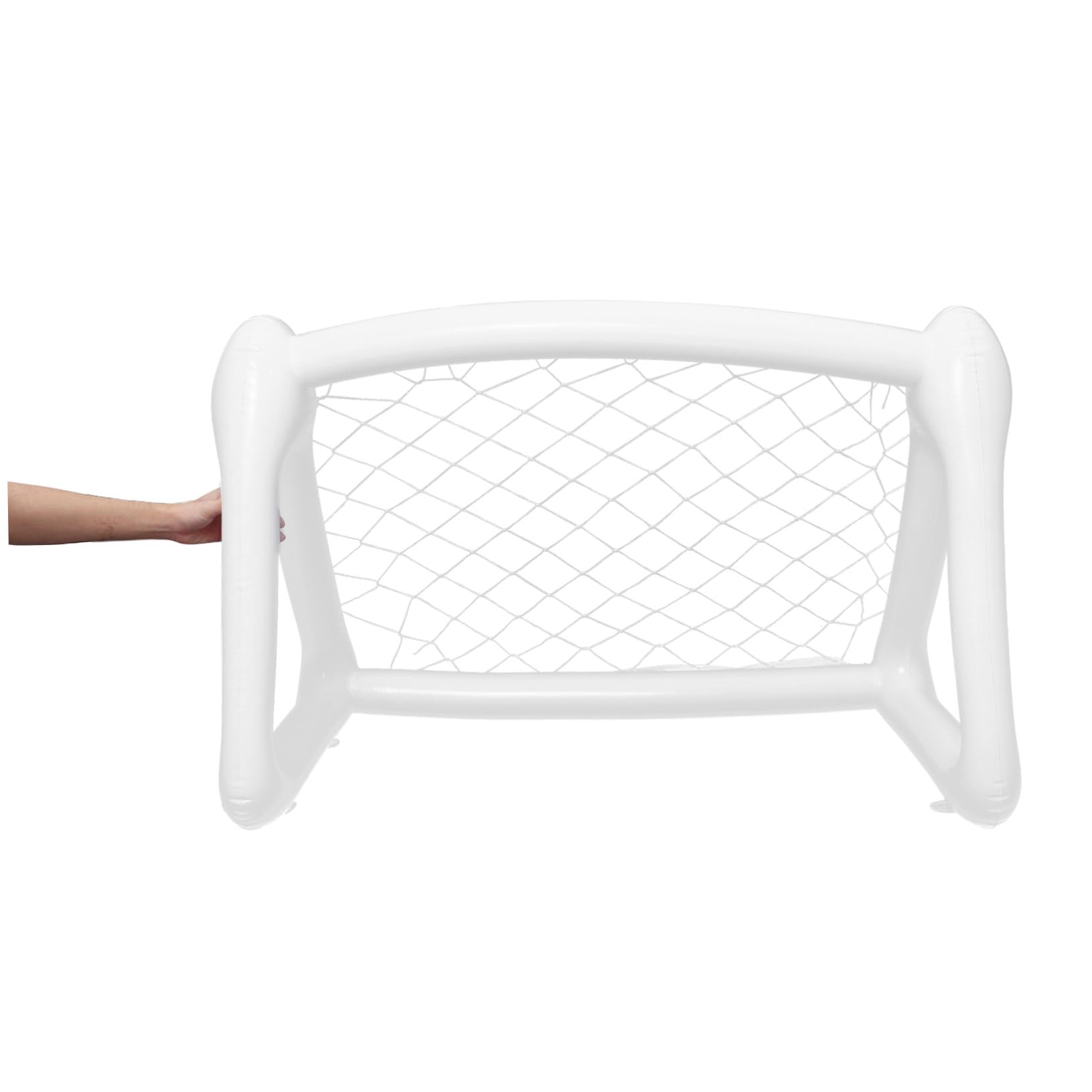 Porta da Calcio Gonfiabile per Bambini in Pvc, Pieghevole e Portatile, per Allenamento di Calcio e Giochi All'aperto, Set Completo per Giardino