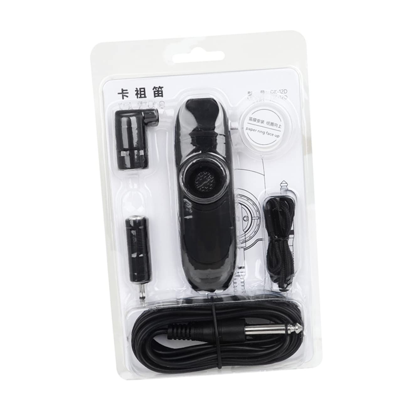 Toyvian 2piezas Kazoo Profesional Eléctrico Para Niño Niña y Adultos Instrumento Musical Fácil De Aprender Para Acompañar Guitarras y Violines Diseño y Ónix