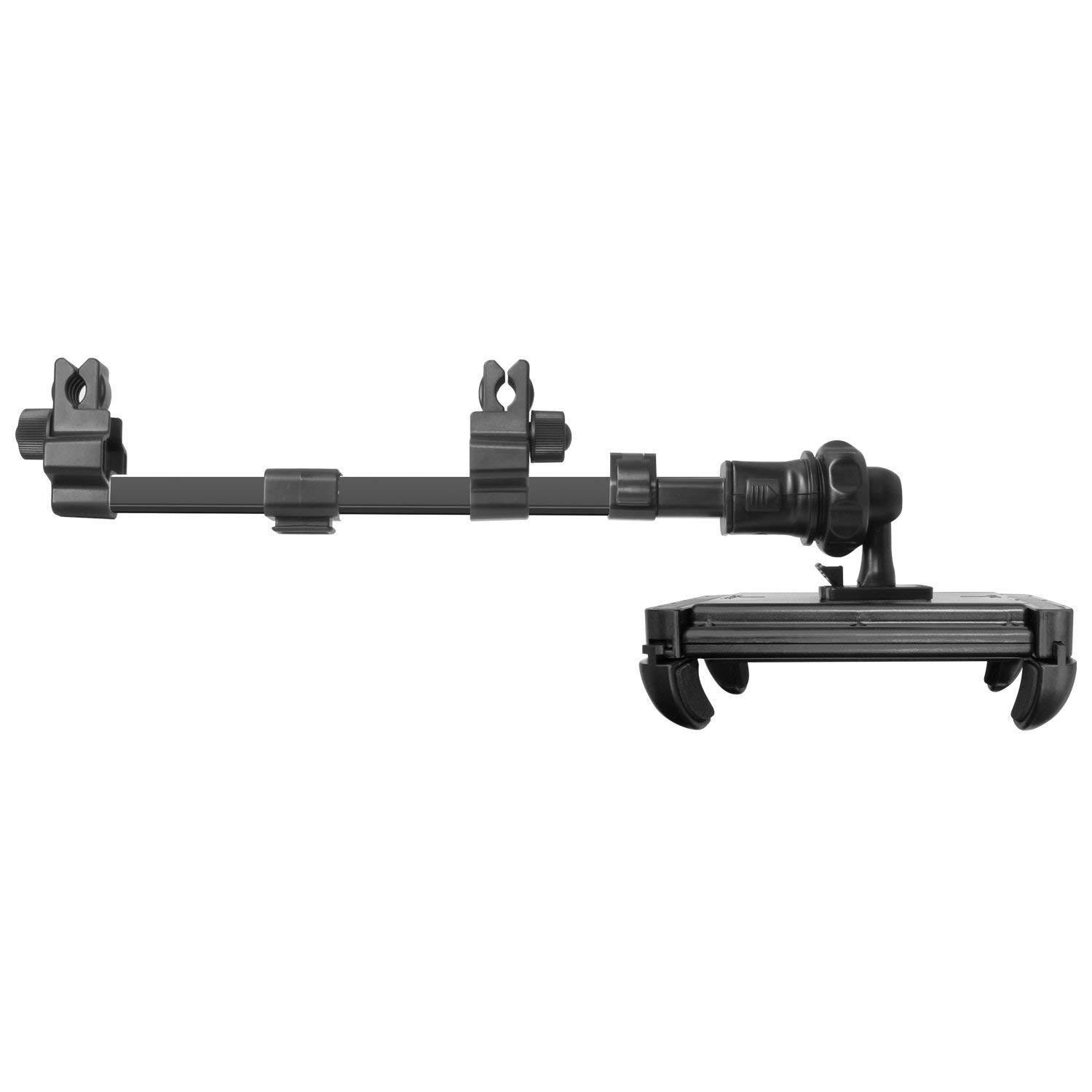 Macally HRMOUNTPRO, supporto per auto poggiatesta, Nero, per tutti i iPad e tablet PCs fino a25 cm di larghezza