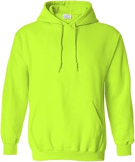 Safety yellow zip up hoodie Clearance