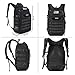 MOSISO 30L Military Tactical Backpack for Men, Army Backpack Military Daypack 3 Day Assault Pack Hiking Rucksack Bug Out Bag, Black