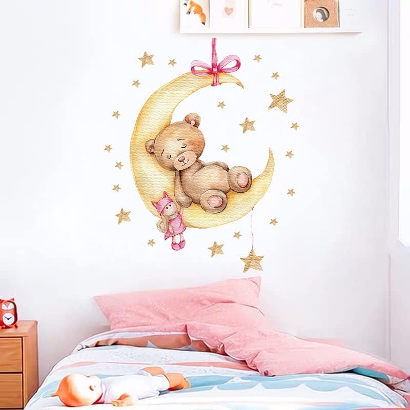 SURENHAP Sticker Mural Château Autocollants Muraux PVC Auto-adhésif