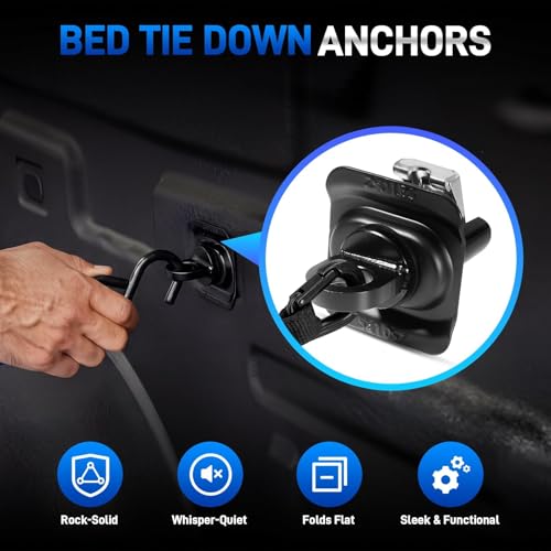 AUTOBABA Truck Bed Tie Down Anchors Compatible with Silverado Sierra Chevy GMC Canyon by AUTOBABA - Used condition - Image 4
