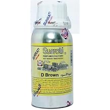 D. Brown Perfume Oil 100Gms | Concentrated Fragrance Oil | Long-Lasting Arabic Attar for Men & Women