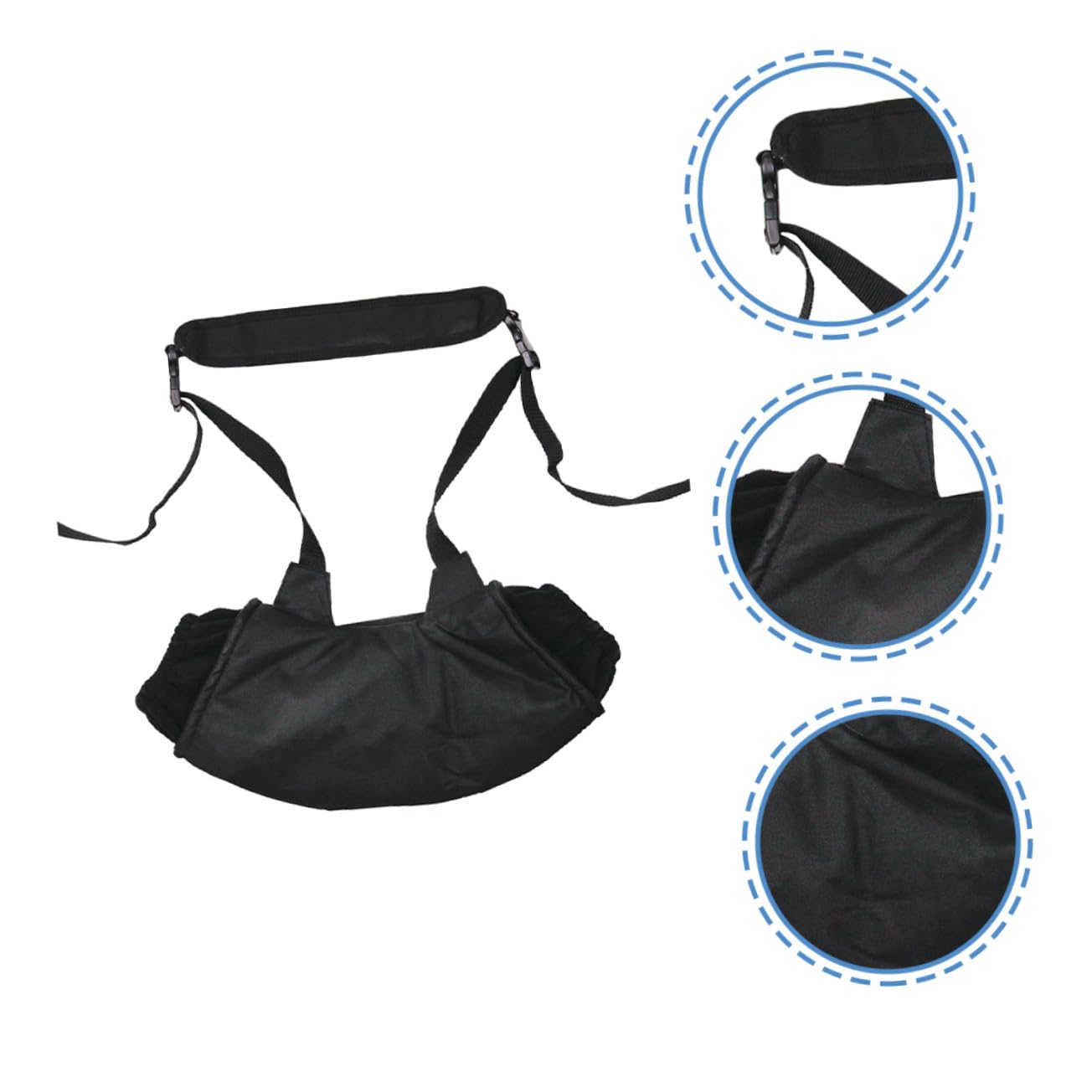 Manchon en Tissu Oxford Coton PP et Polaire Chauffe-Mains Portable Chaud et Confortable pour l'hiver en Extérieur, pour Chasse et Camping