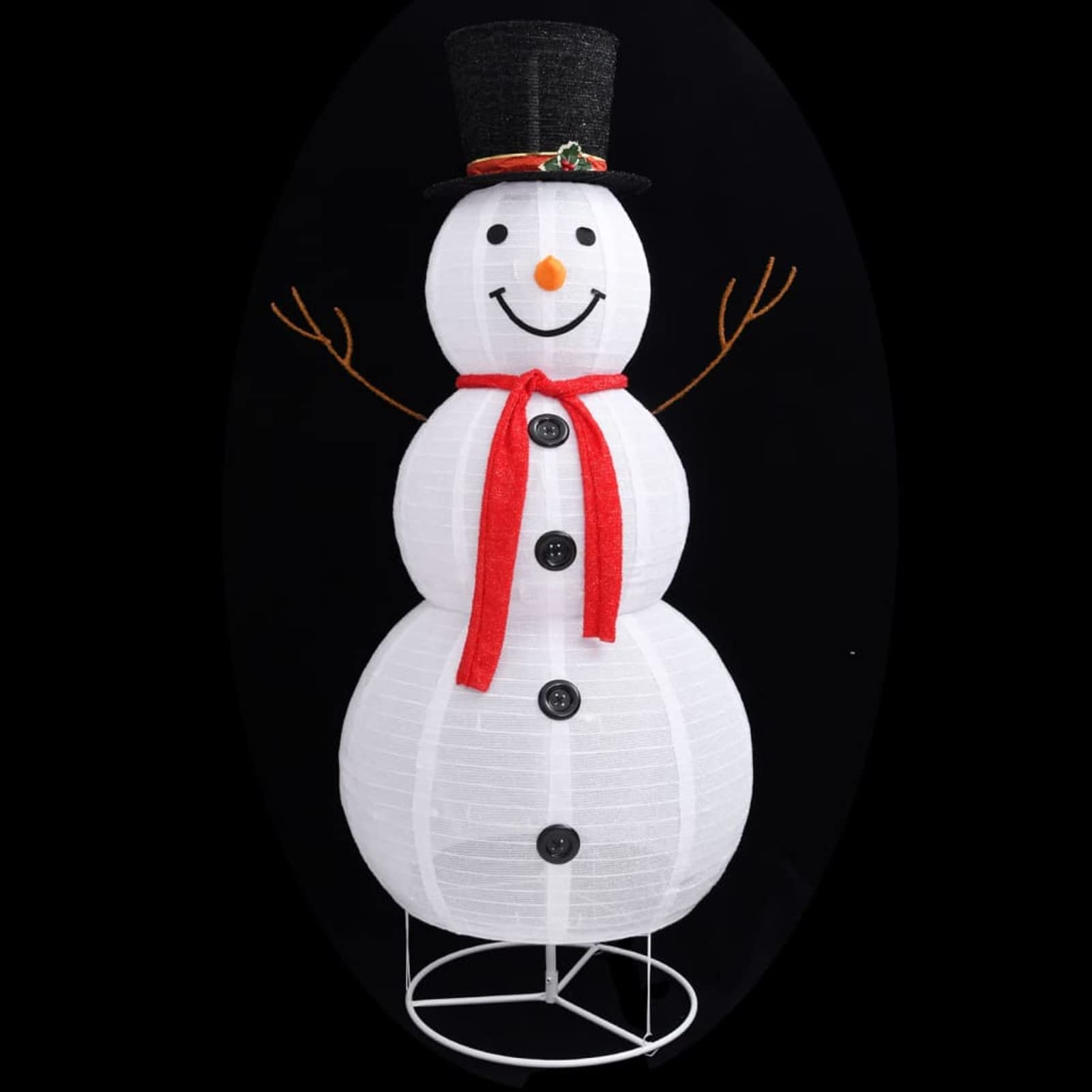 muñeco de Nieve navideño decorativotela Lujosa, Figuras De Navidad Exterior, Decoración Exterior Navidad, Adornos Navideños, Figura Luz Navidad, 180 cm