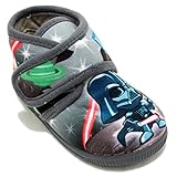 Vulcabicha 1079 - Zapatillas con Velcro de Star Wars - Gris, 20